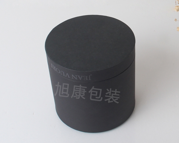 黑色平口圓筒