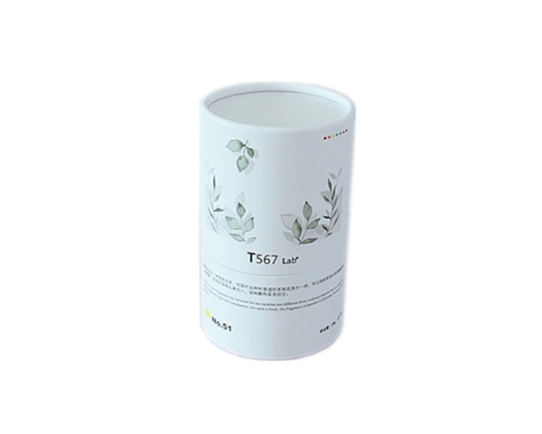 廠家定制綠研250g過毛尖茉莉花茶葉筒 內(nèi)徑77外徑81高130mm紙筒
