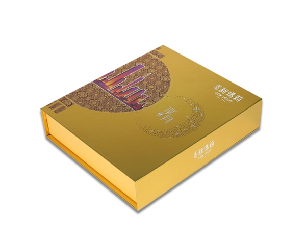 翻蓋書型禮品盒定制 創(chuàng)意中國風禮盒定做 長方形翻蓋禮品盒定制